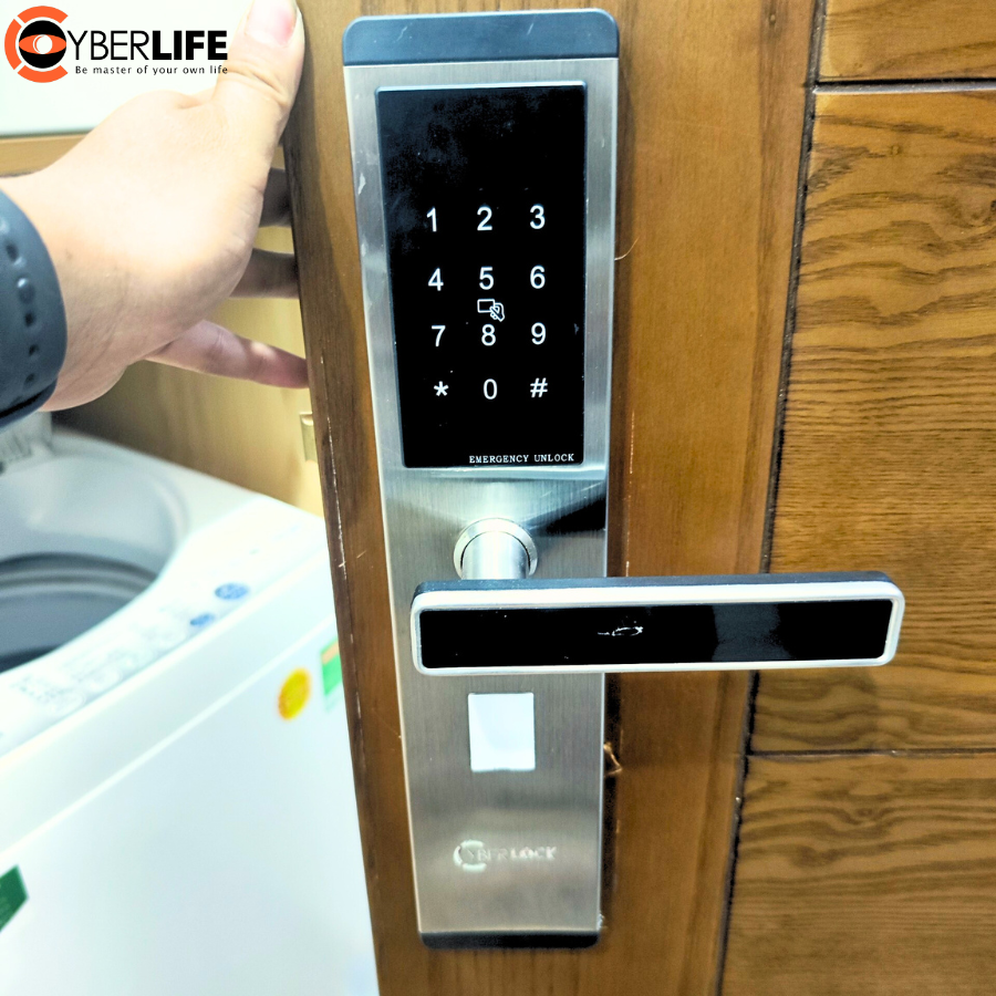 Quy trình lắp đặt khoá thông minh tại Hải Phòng