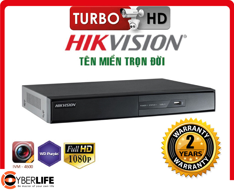 Đầu ghi 32 kênh NVR Hikvision DS-7632NI-K2 H265+