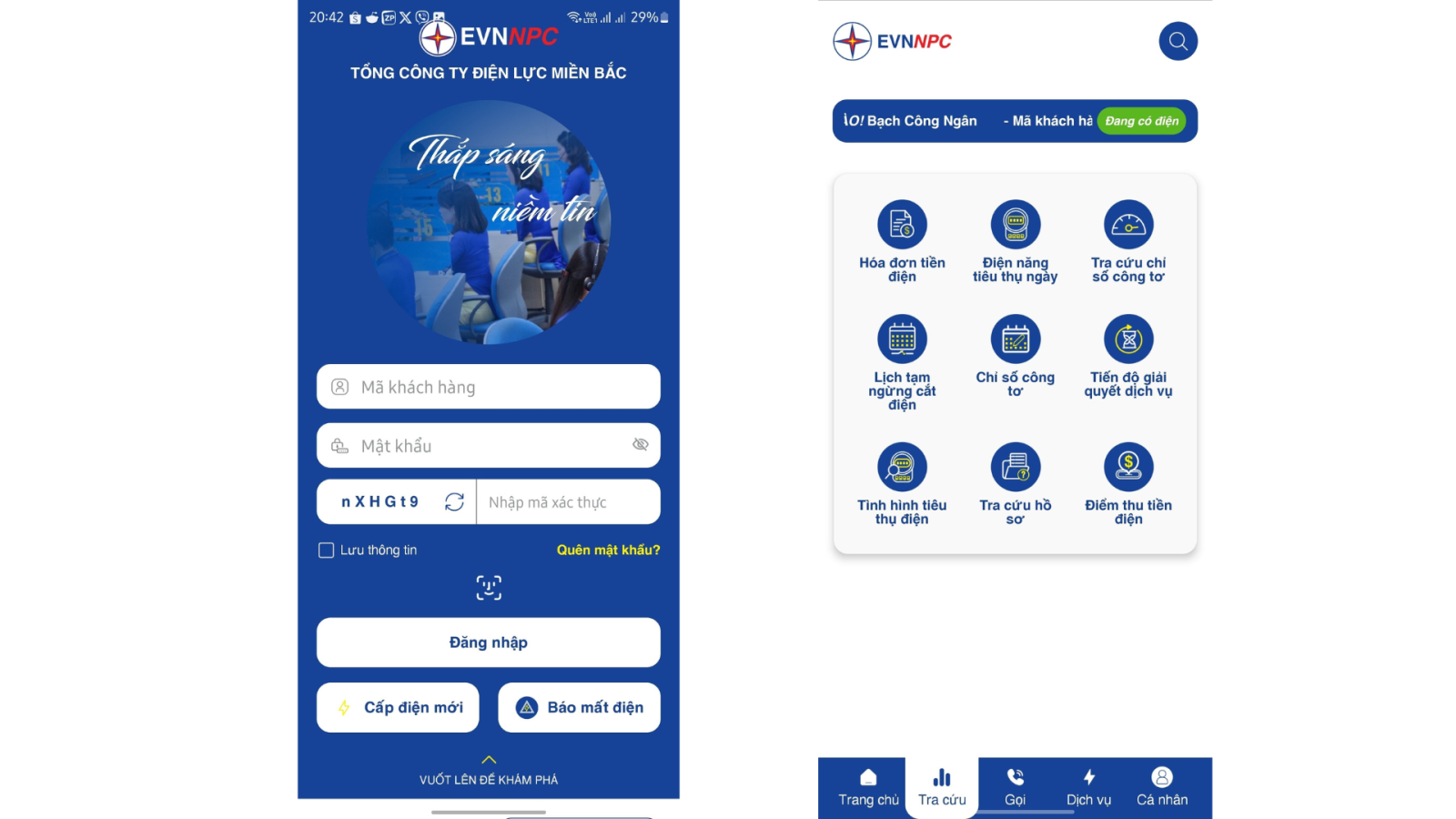 Tải app CSKH EVNNPC