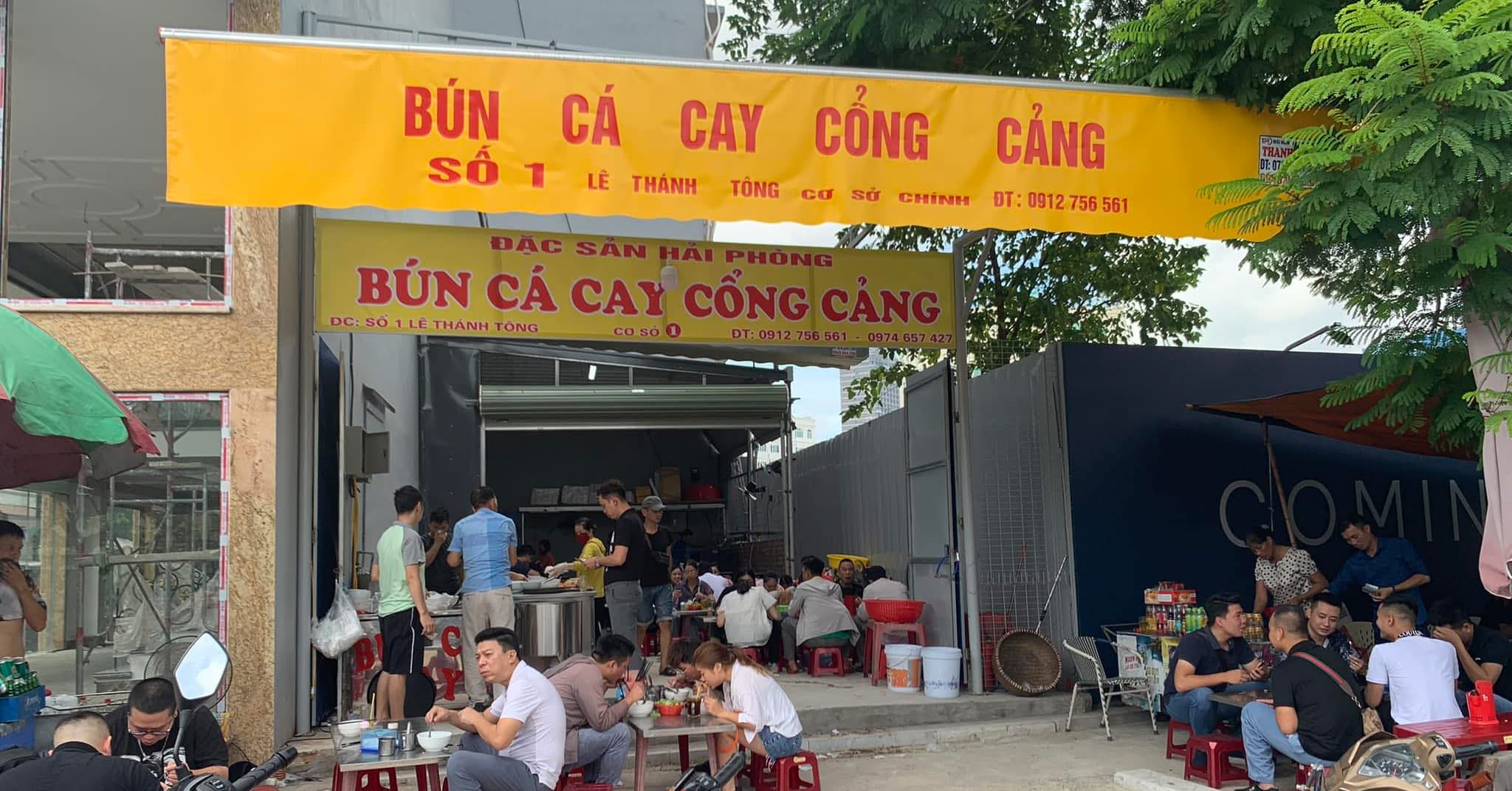 Bún cá cay Cổng Cảng