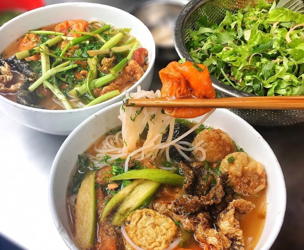 Bún cá cay Chú Khờ